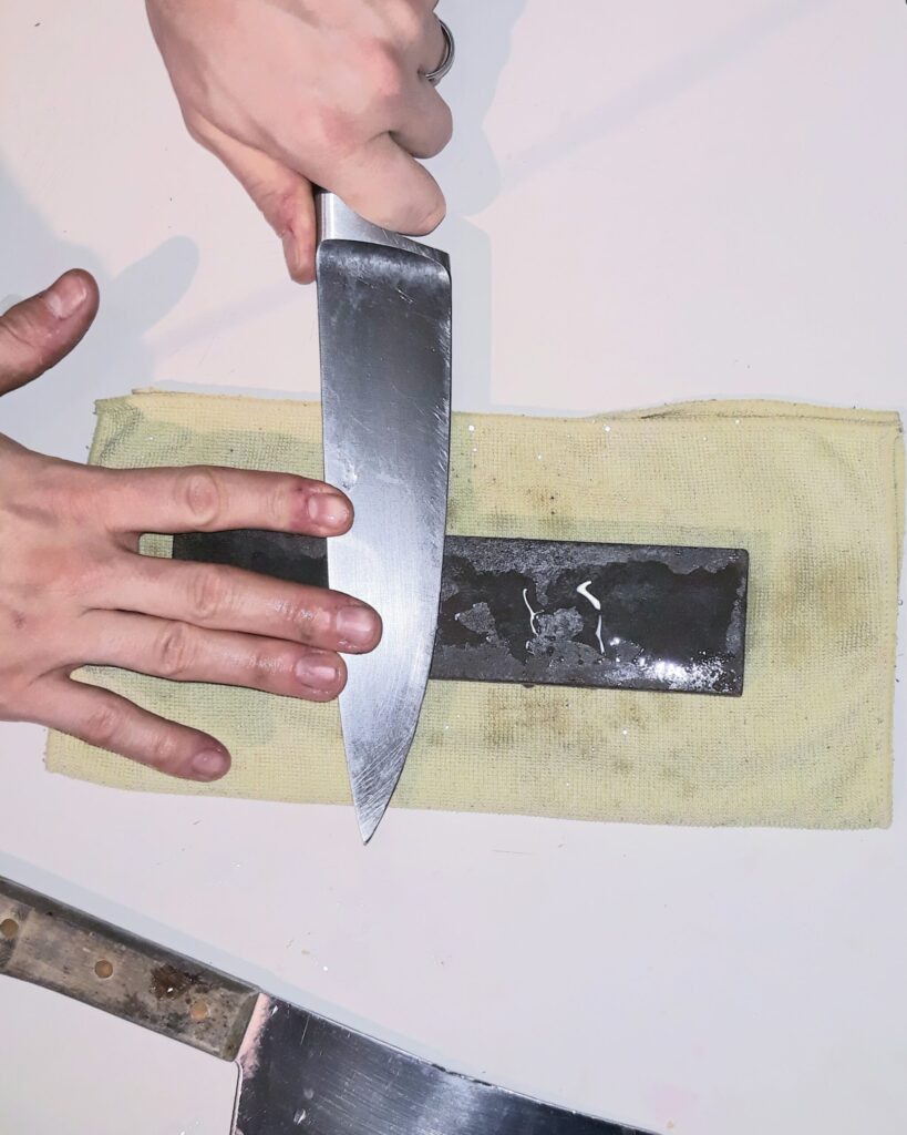 How To Use A Sharpening Stone