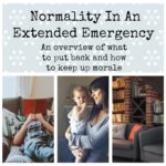 Normality Throughout An Prolonged Emergency : An outline of what to place again and  sustain morale